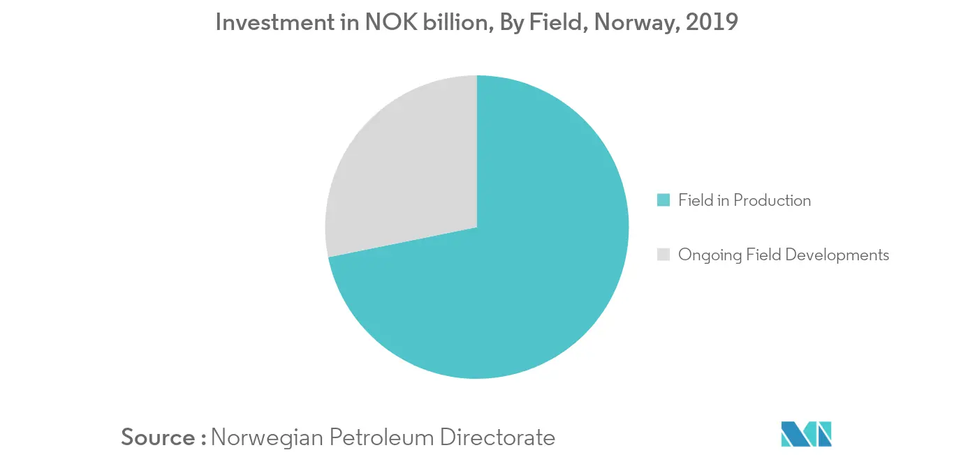 Investment By Field In Norway
