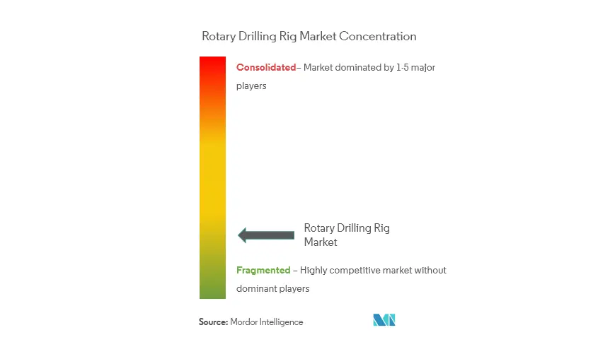Rotary Drilling Rig Market Concentration