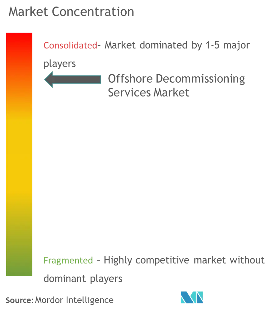 Offshore Decommissioning Services Market Concentration
