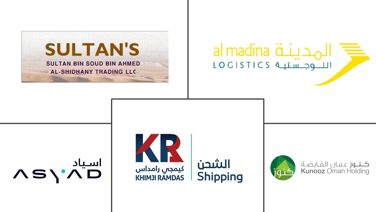  Mercado de logística de terceros (3PL) de Omán Major Players