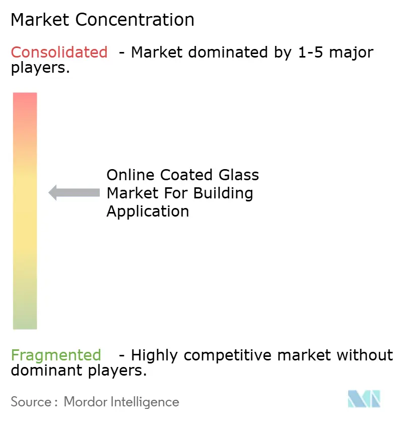 Online Coated Glass Market For Building Application Market Concentration