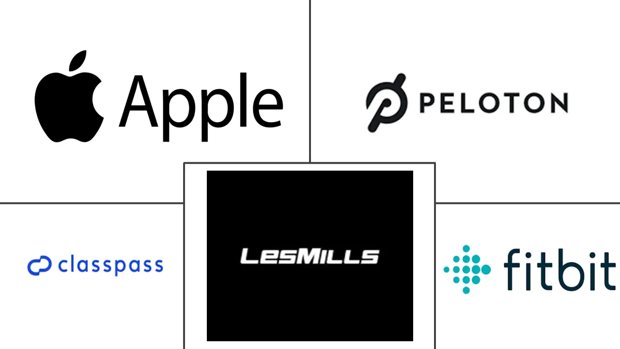 Principais participantes em Mercado de Fitness Online indústria