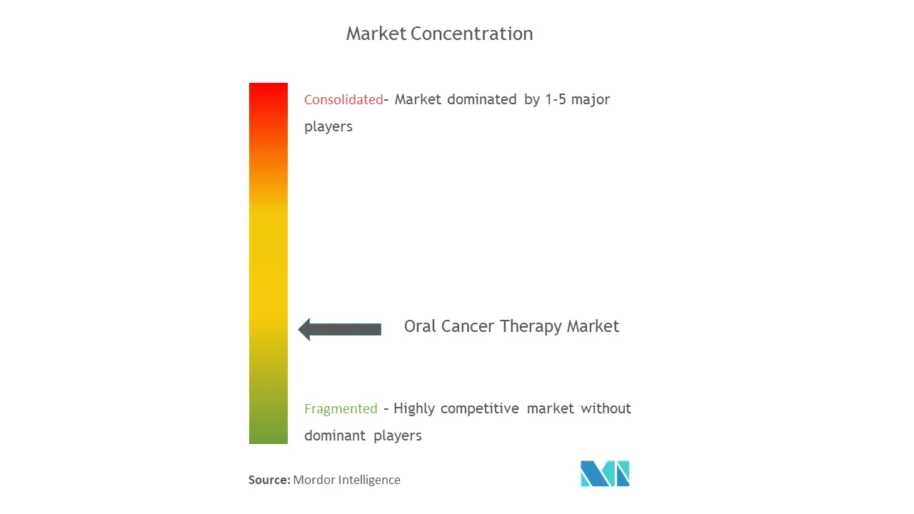 Oral Cancer Therapy Market Concentration