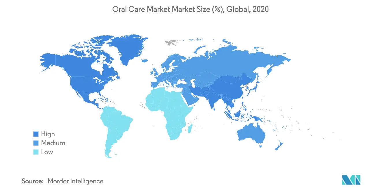 Oral Care Market Growth Rate By Region
