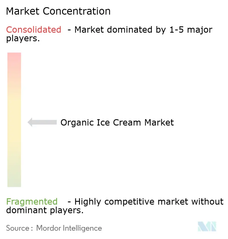 Organic Ice Cream Market Concentration