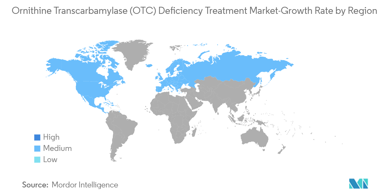 Ornithine Transcarbamylase (OTC) Deficiency Treatment Market-Growth Rate by Region