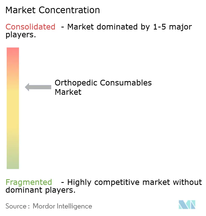 Orthopedic Consumables Market Concentration