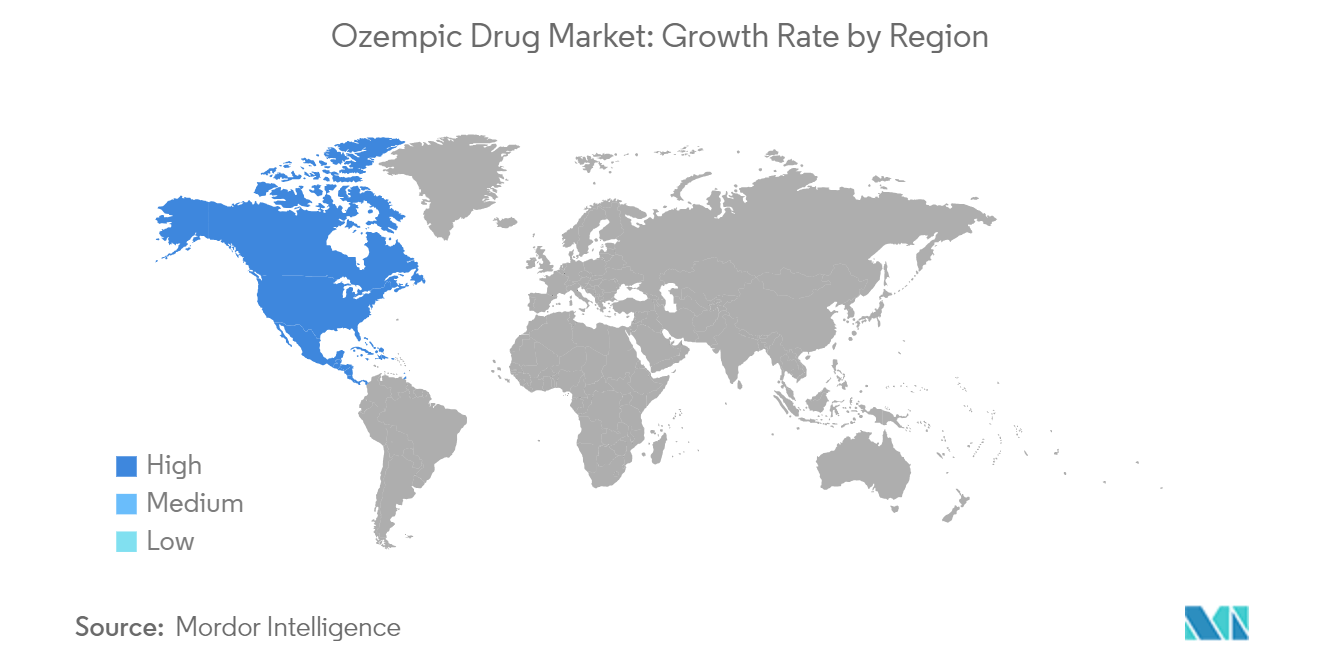 Weight Loss Diabetes Drug Market: Ozempic Drug Market: Growth Rate by Region