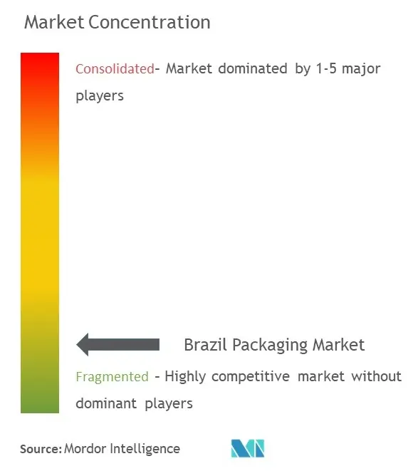 Embalaje de BrasilConcentración del Mercado