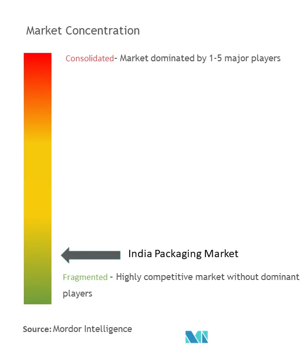 India Packaging Market Concentration