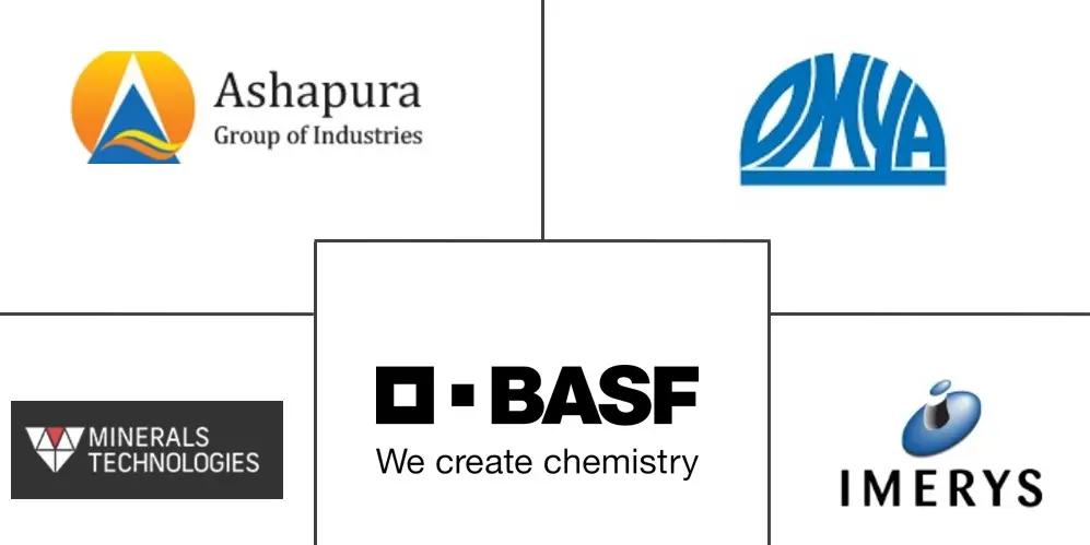 Major players in Paper Pigment industry