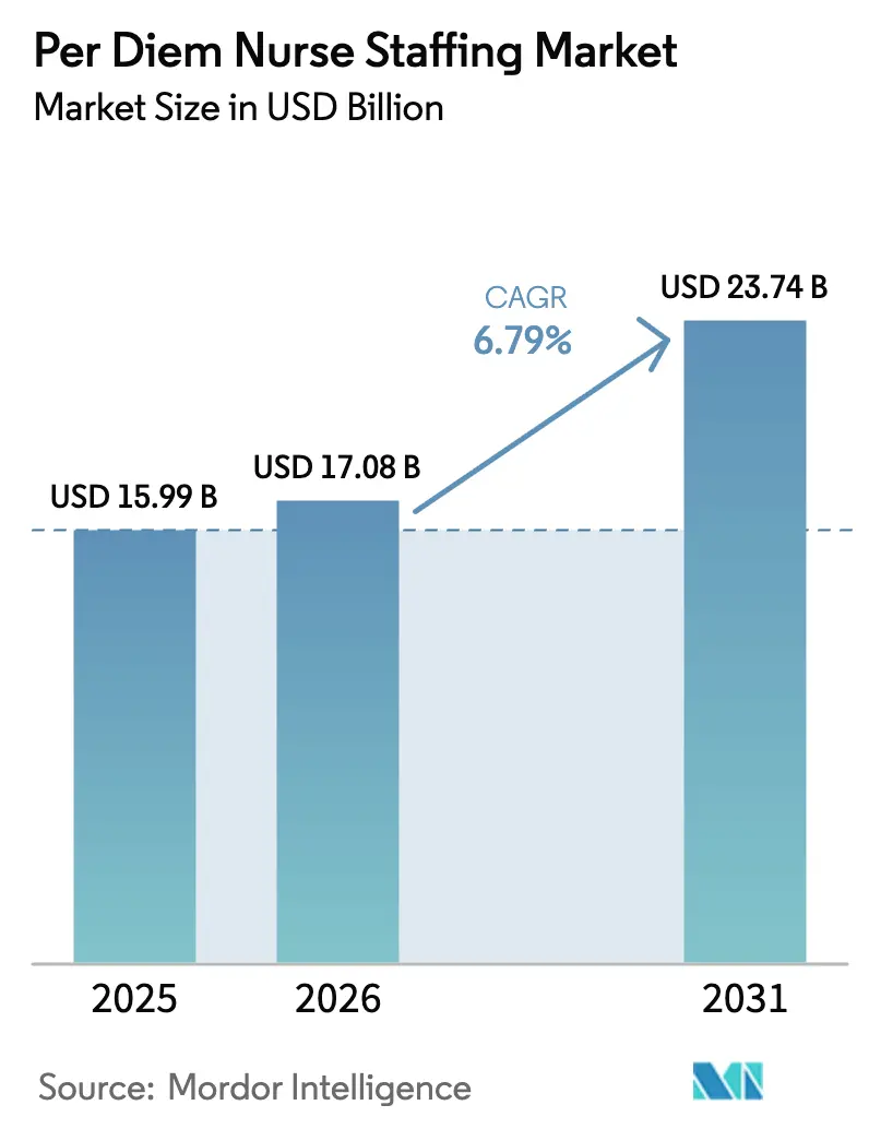 Per Diem Nurse Staffing Market (2025 - 2030)