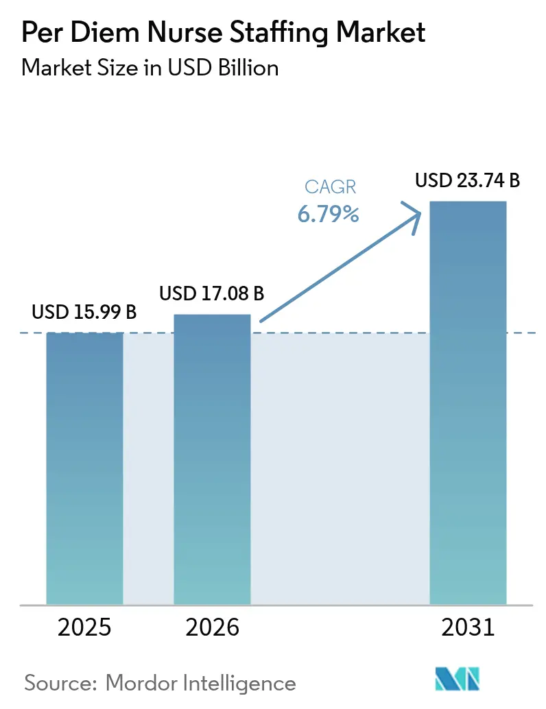 Per Diem Nurse Staffing Market (2025 - 2030)