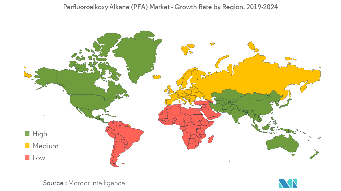 Perfluoroalkoxy Alkane Market Growth by Region