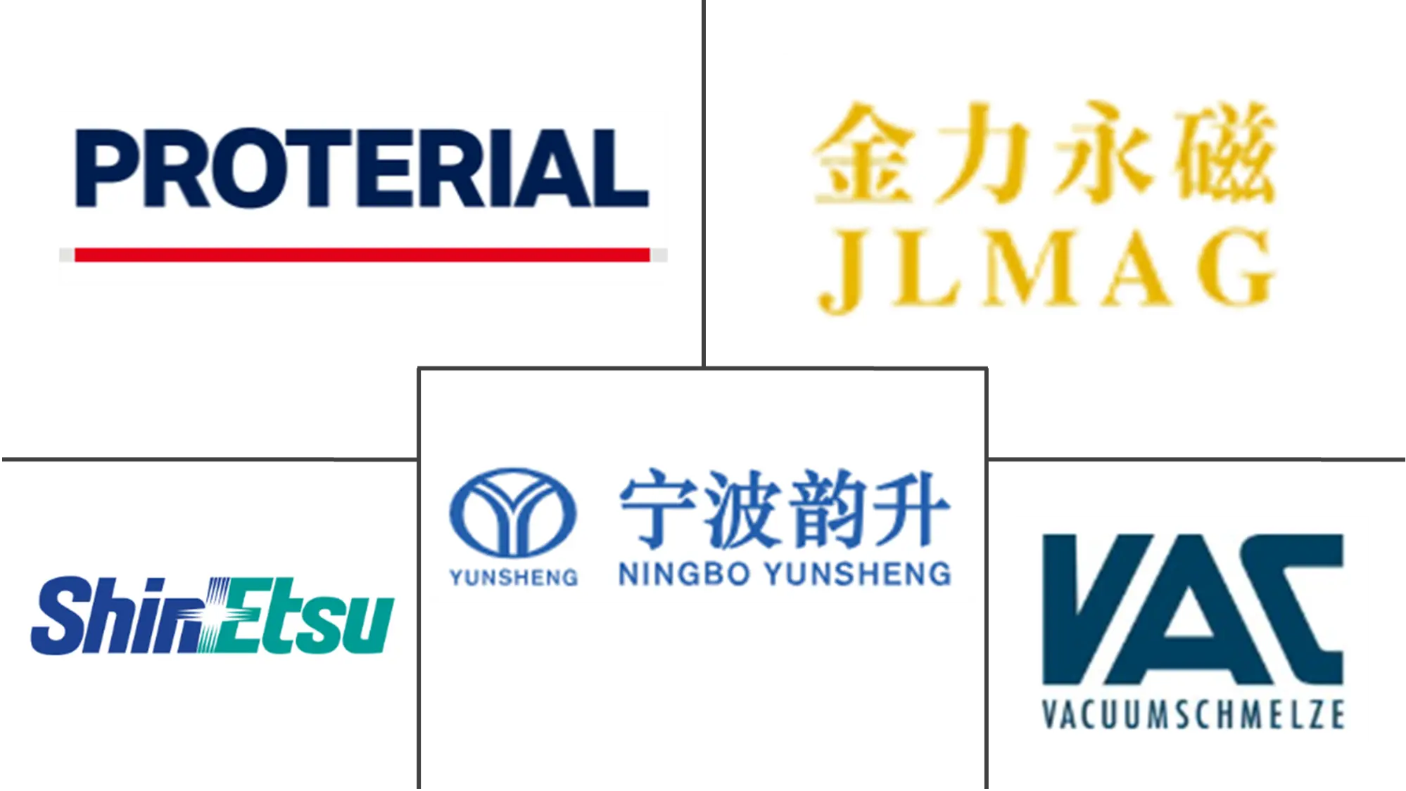 Major players in Permanent Magnet industry