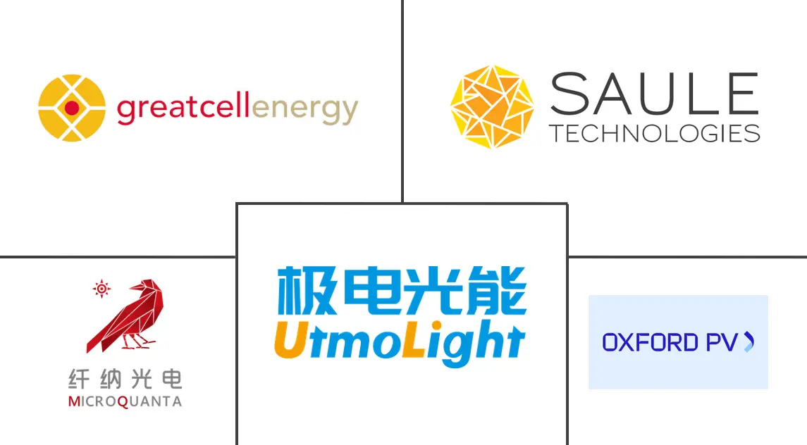 Major players in Perovskite Solar Cell industry