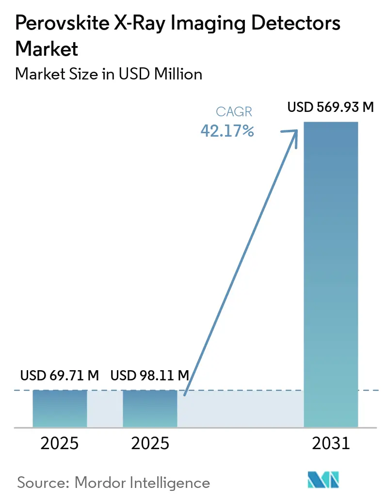 Perovskite X-Ray Imaging Detectors Market Size