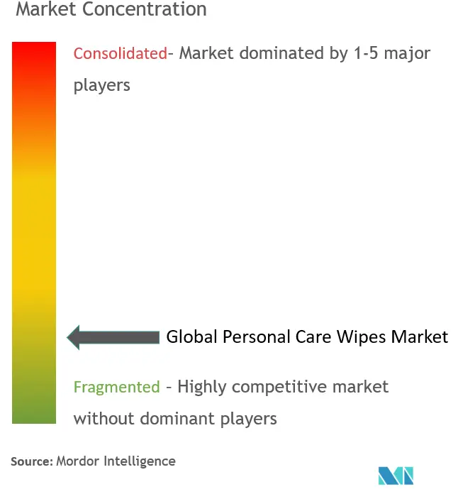 Personal Care Wipes Market Concentration
