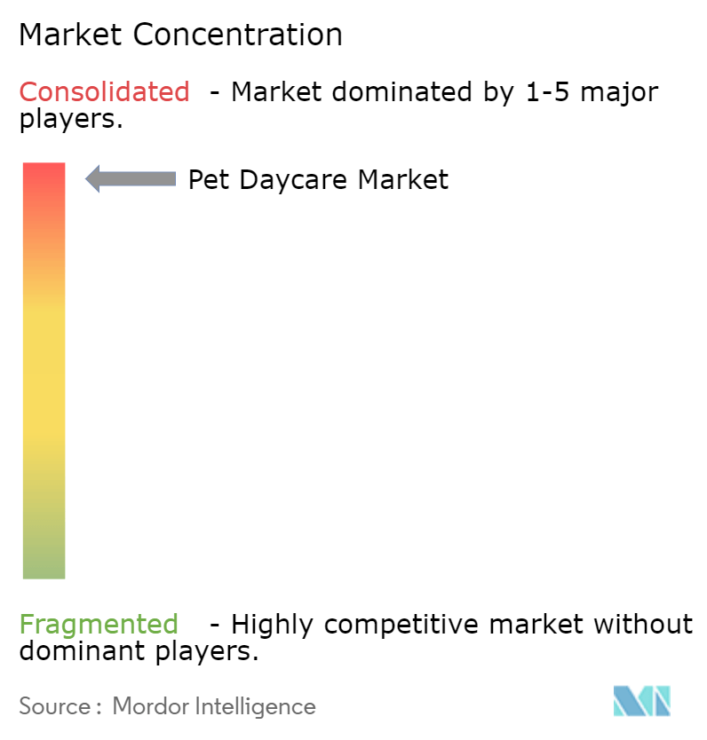 Pet Daycare Market Concentration