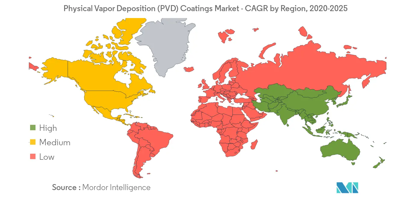 Physical Vapor Deposition (PVD) Coatings Market Regional Trends