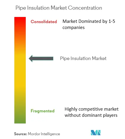 Pipe Insulation Market Concentration