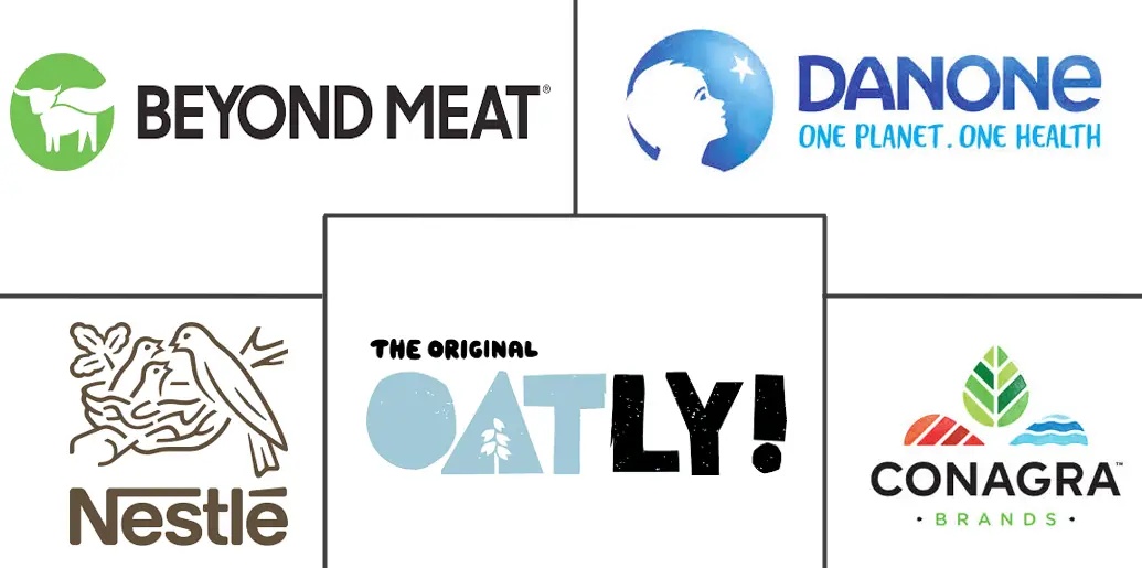 Major players in Plant-Based Food And Beverages industry