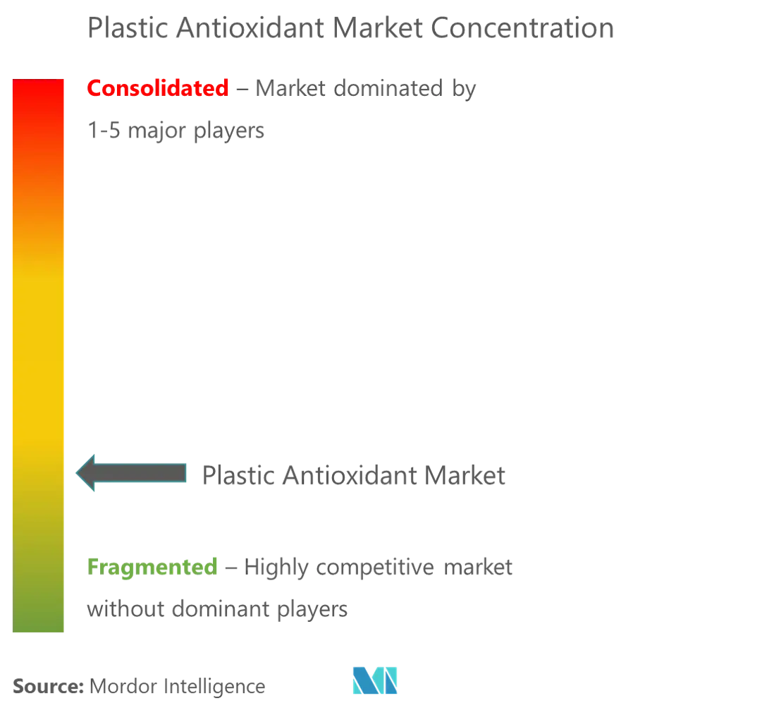 Plastic Antioxidant Market Concentration