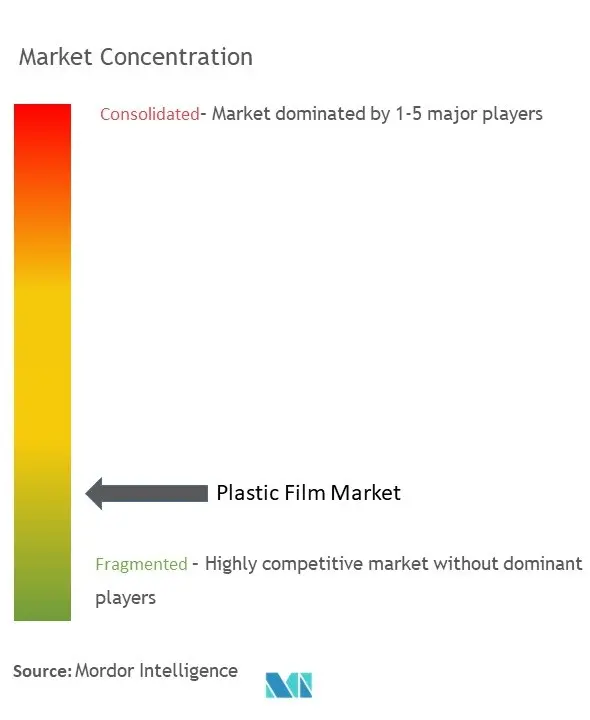 Plastic Film Market-Market Concentration