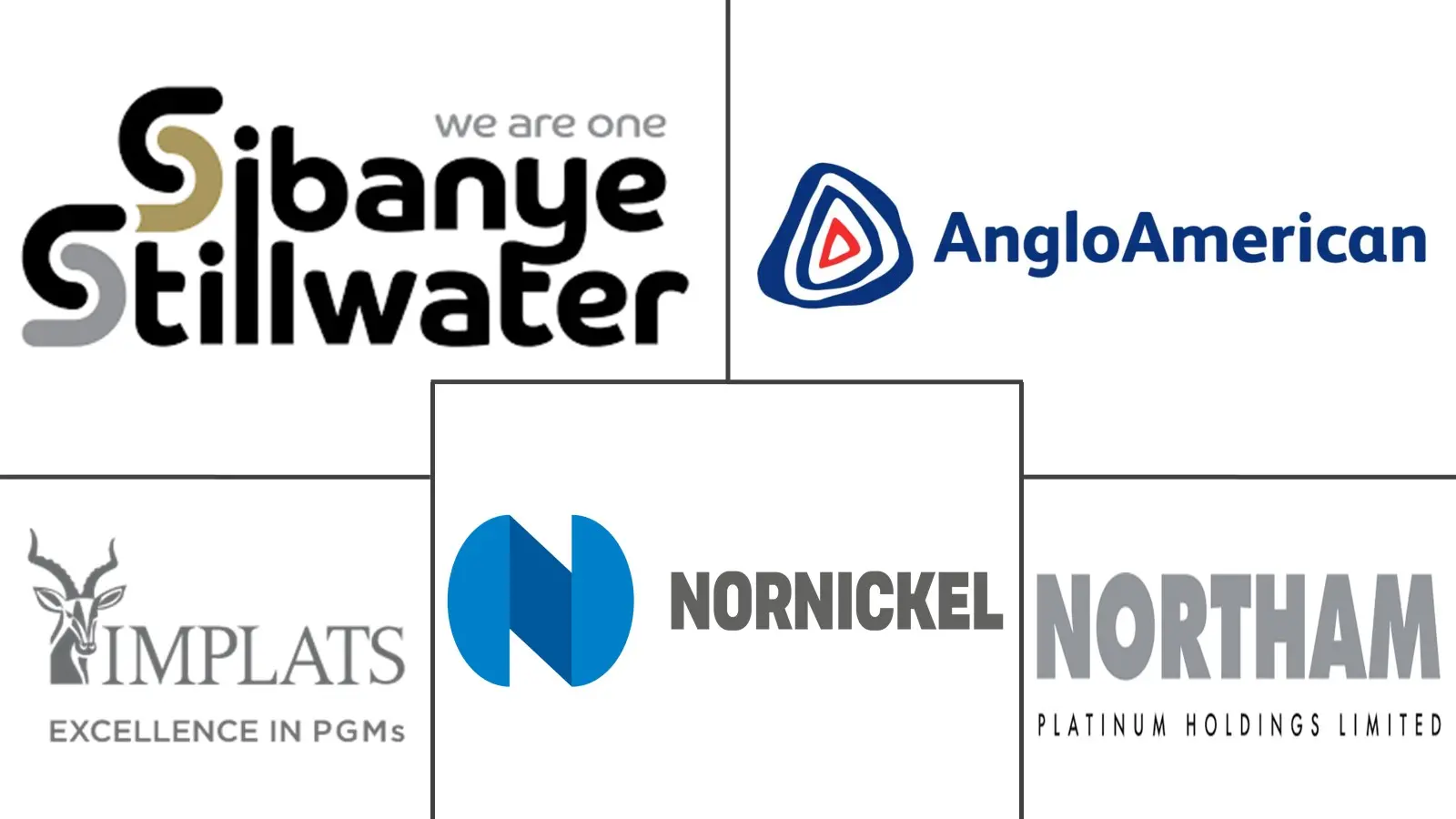 Major players in Platinum Group Metals industry