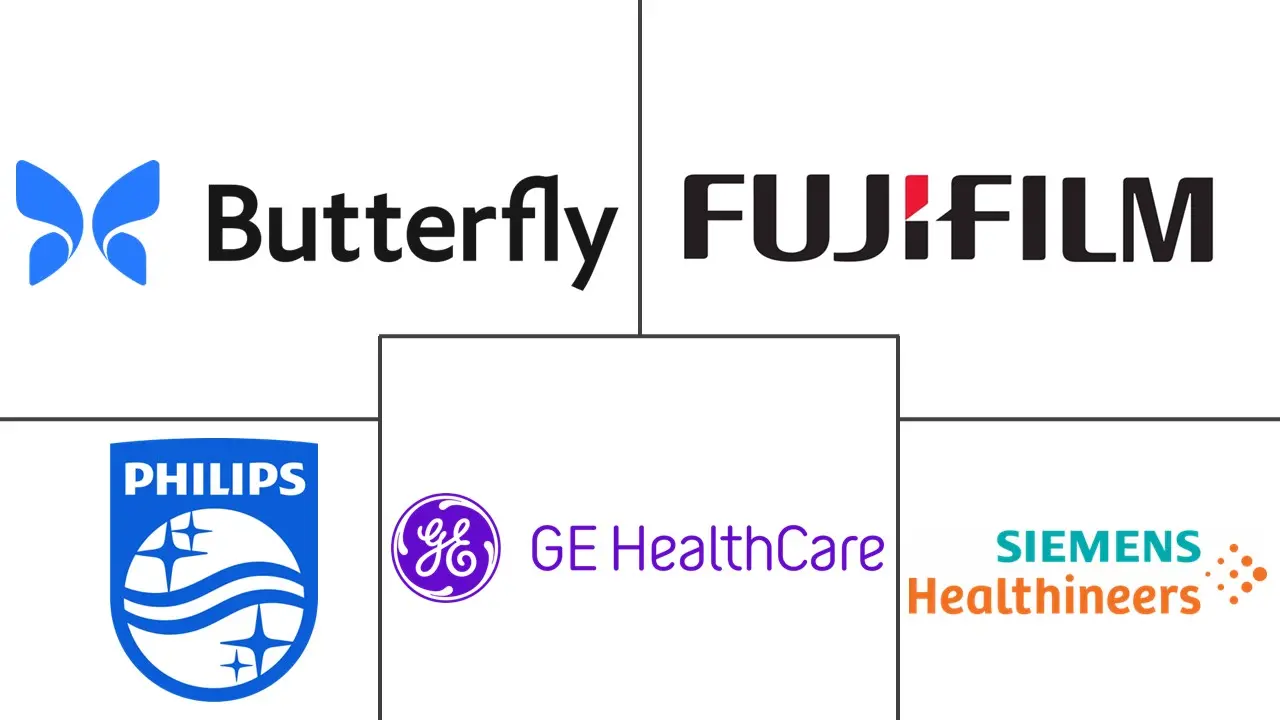 Principais participantes em Mercado de Ultrassom Point-of-Care indústria