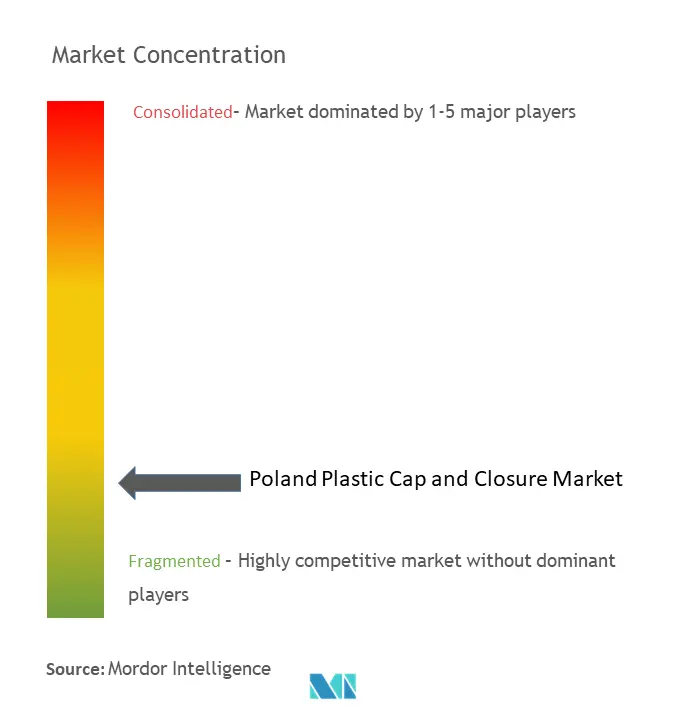 Poland Plastic Caps And Closures Market Concentration