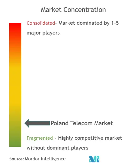 Poland Telecom Market Concentration