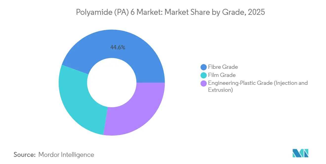 Polyamide (PA) 6 Market: Market Share by Grade, 2025