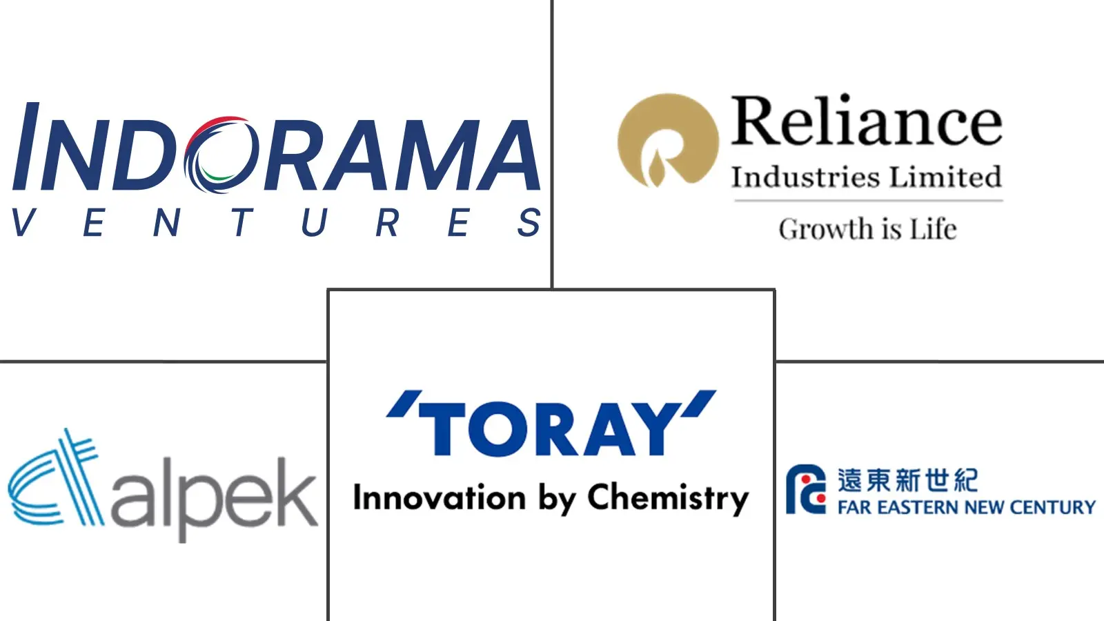 Major players in Polyethylene Terephthalate (PET) Fiber industry