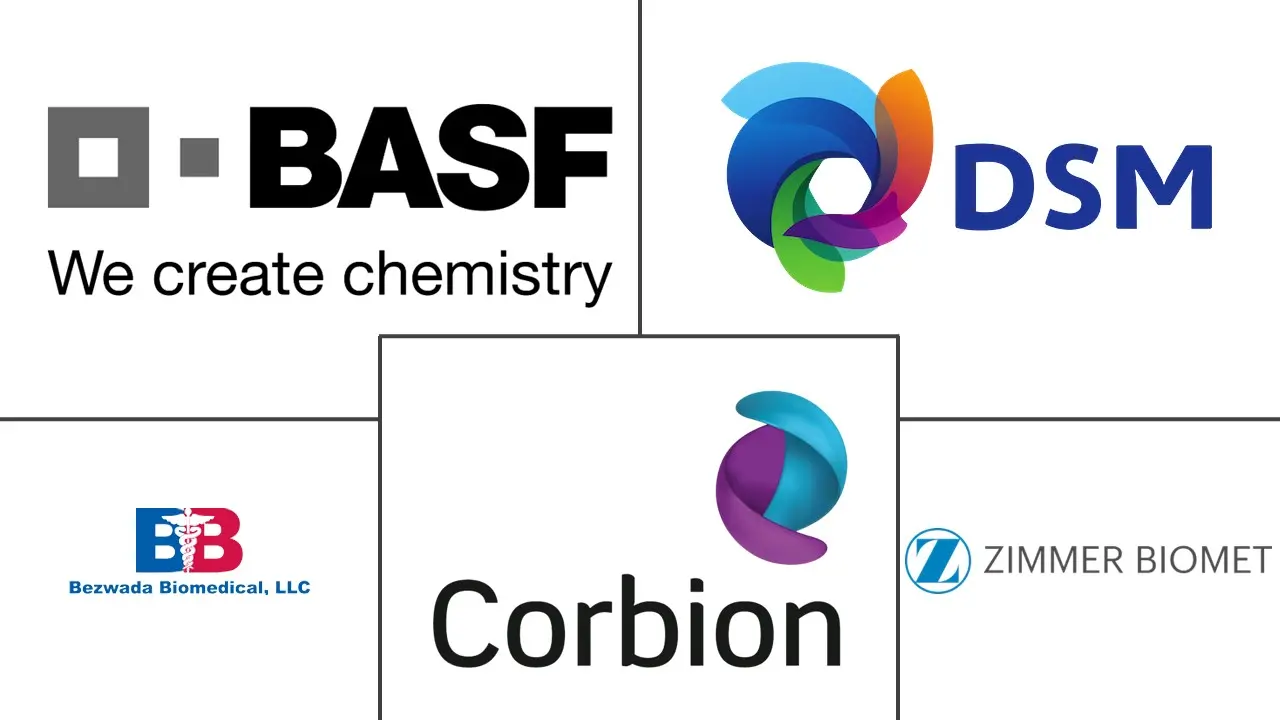 Principales actores en Mercado de Biomateriales Poliméricos industria