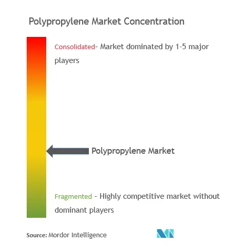 Polypropylene Market Concentration