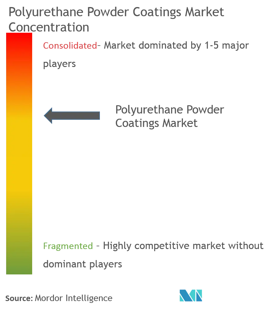 Polyurethane Powder Coatings Market Concentration