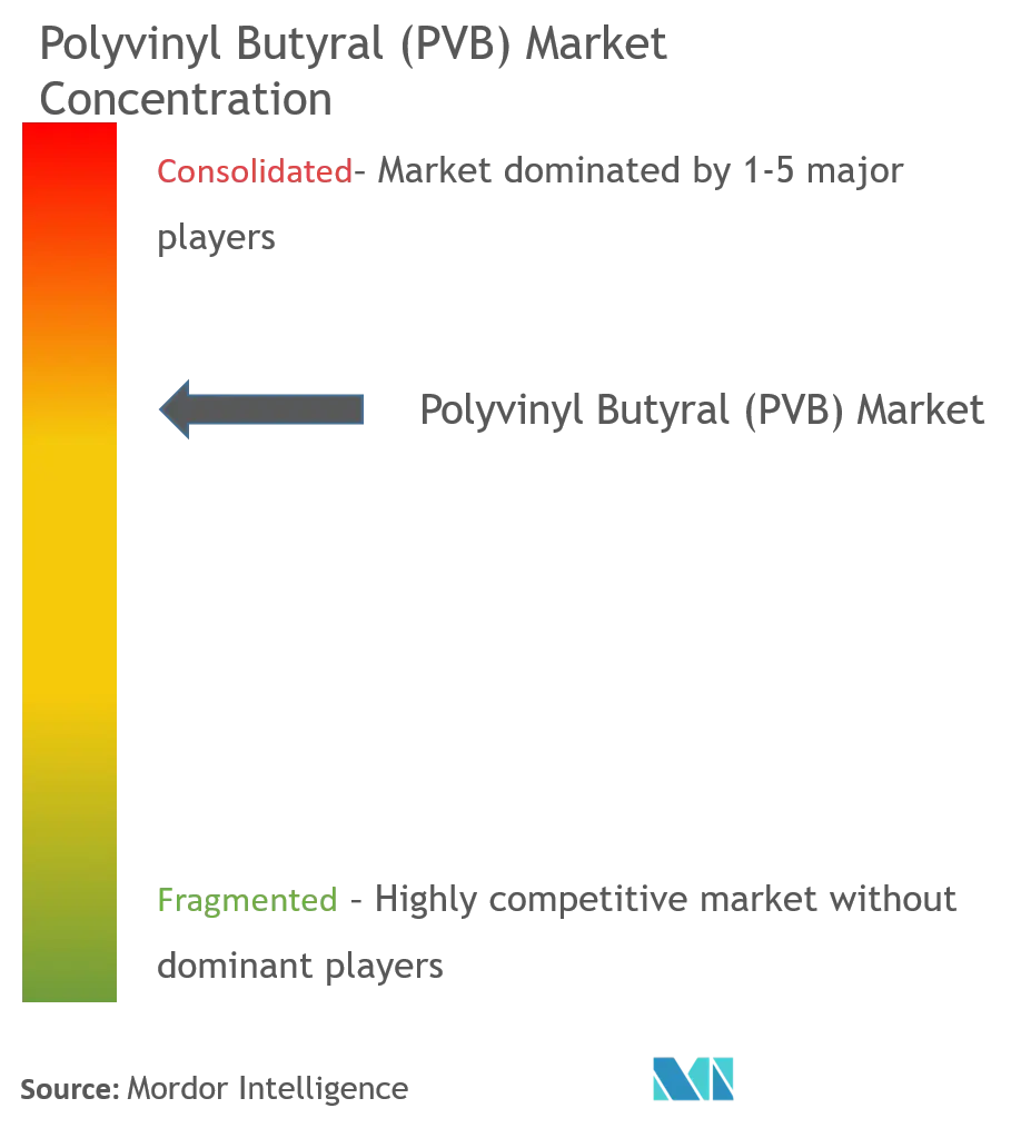Polyvinyl Butyral (PVB) Market - Market Concentration.png