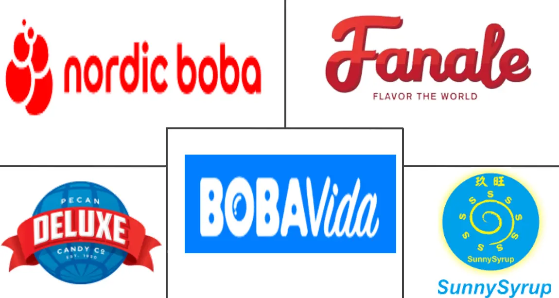 Major players in Popping Boba industry