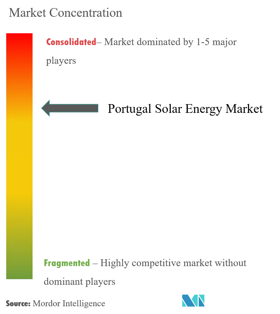 Portugal Solar Energy Market Concentration