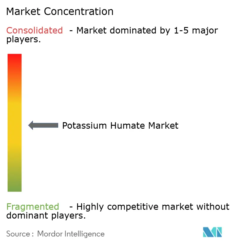 Potassium Humate Market Concentration