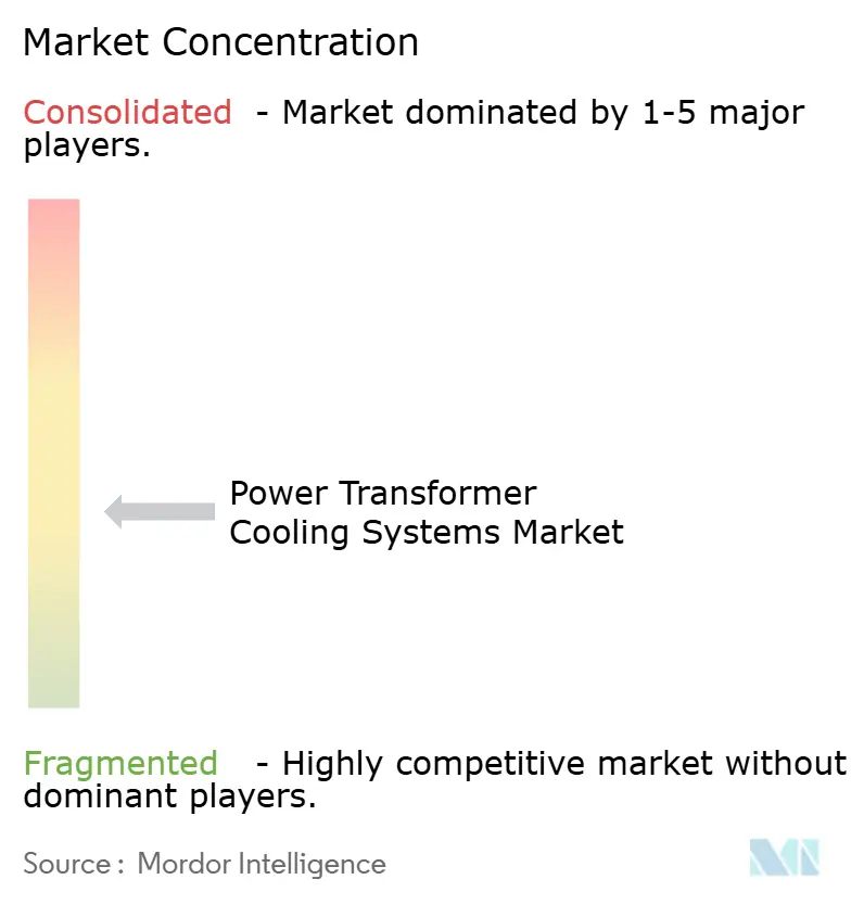Power Transformer Cooling Systems Market Concentration
