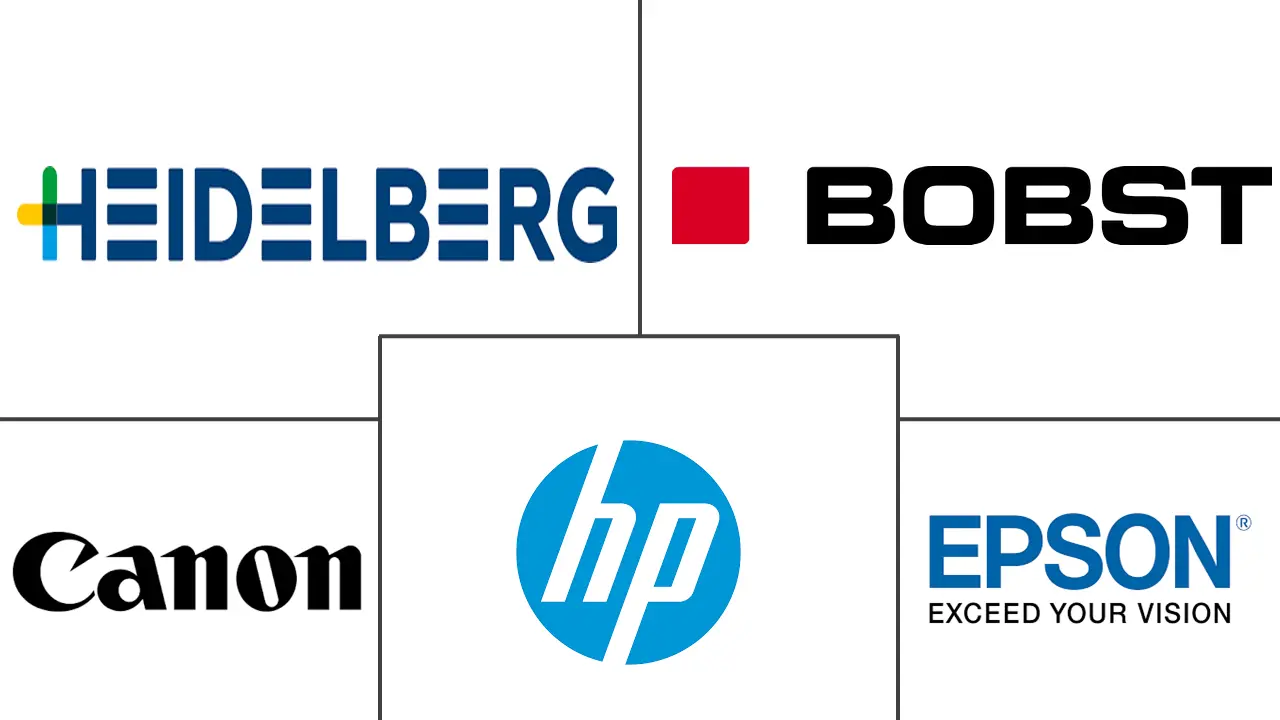 Major players in Print Equipment industry