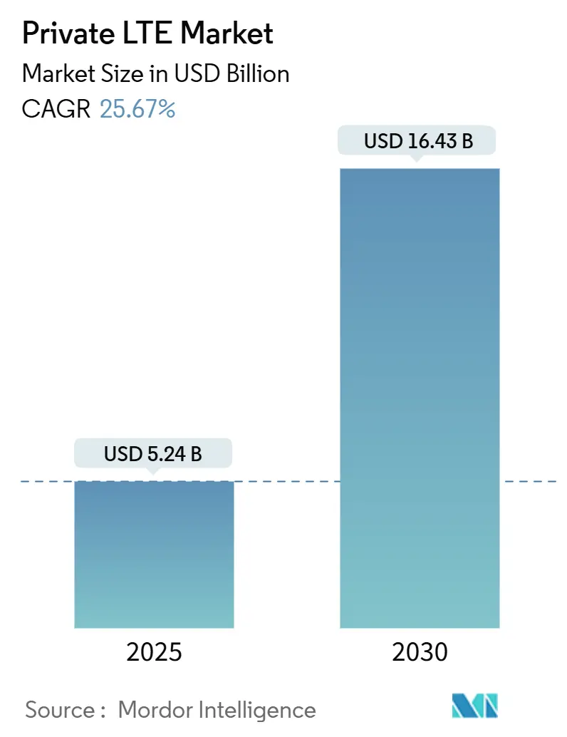 Private LTE Market (2025 - 2030)