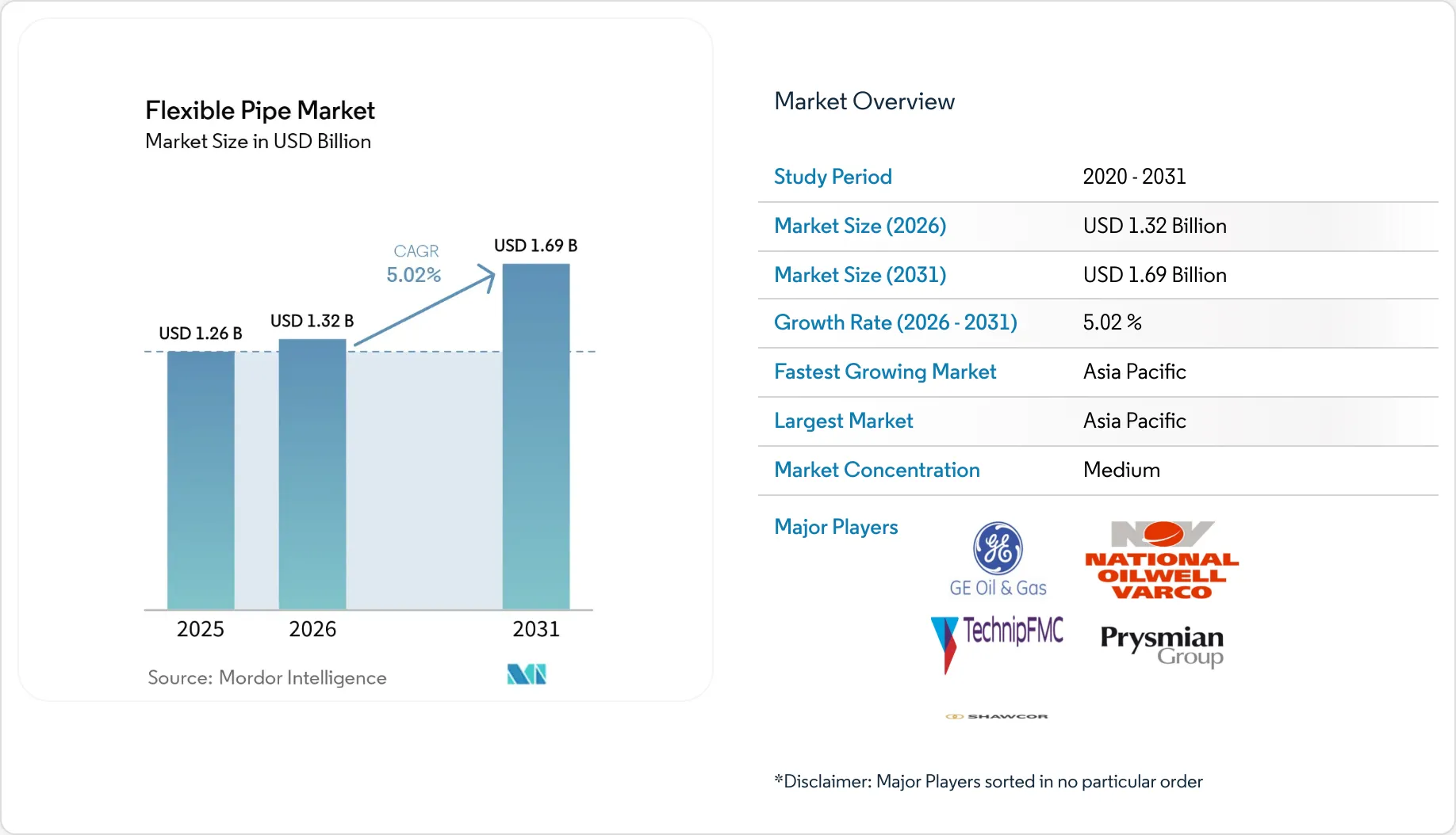 Flexible Pipe Market Size, Growth, Share & Competitive Landscape 2031