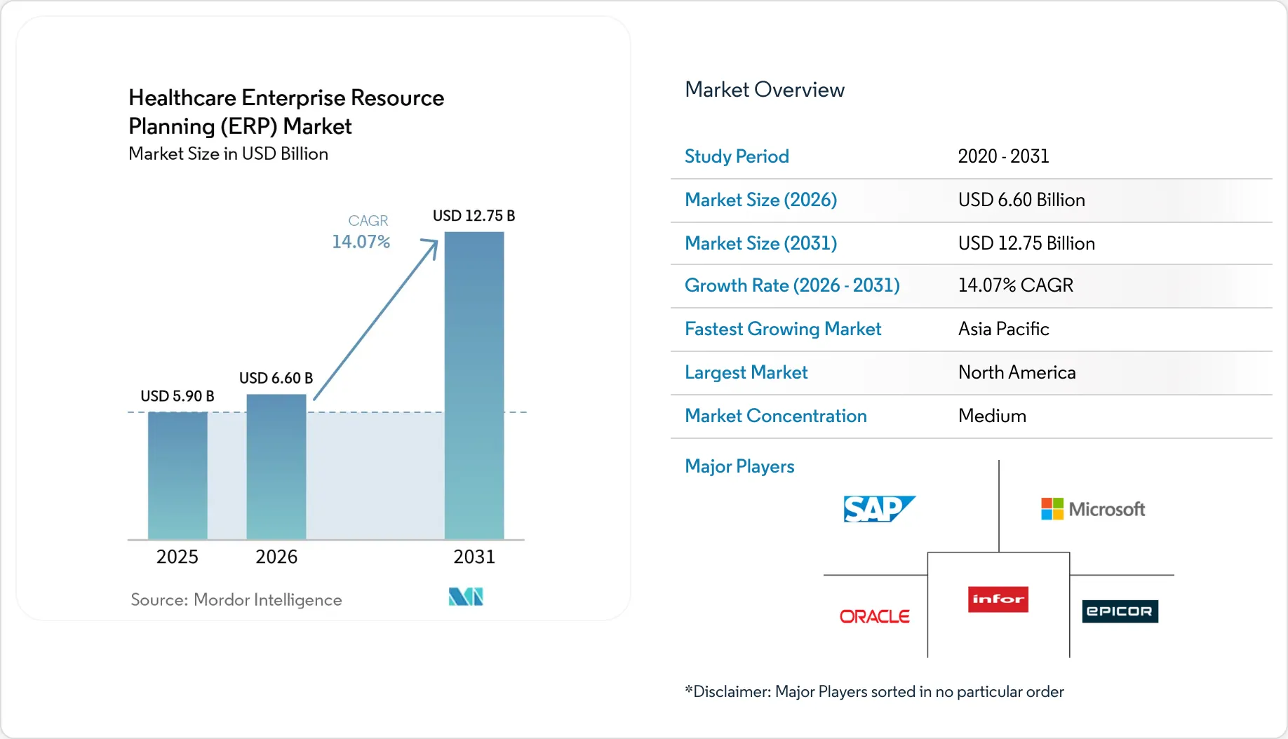 Healthcare ERP Market Size, Share & 2031 Trends Report
