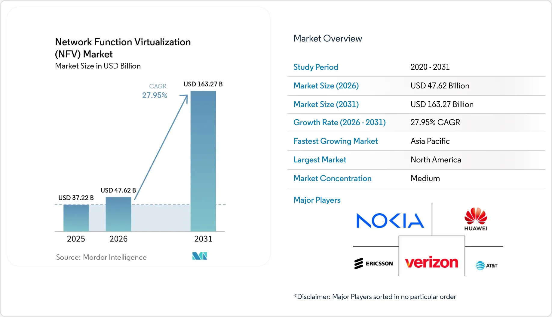 Network Function Virtualization (NFV) Market Report 2031