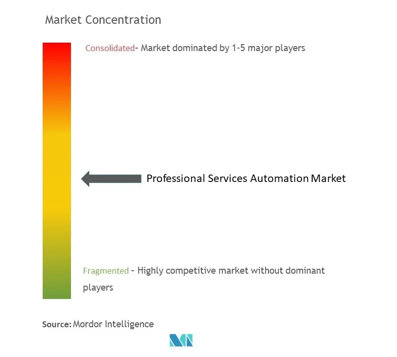 Automatisation des services professionnelsConcentration du marché