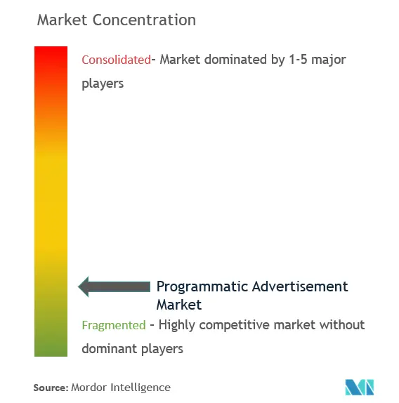 Global Programmatic Advertisement Market Concentration