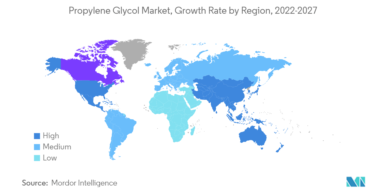 Propylene Glycol Market - Regional Trends